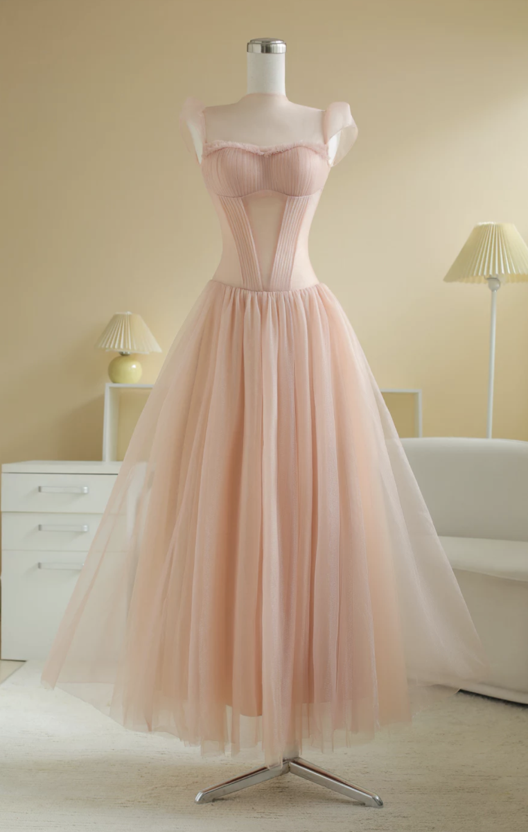 SÒ VINTAGE - KALISA đầm lưới kim tuyến dáng xòe